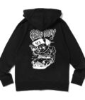 696Boy Merc Zip Hoodie Black - 画像 (2)