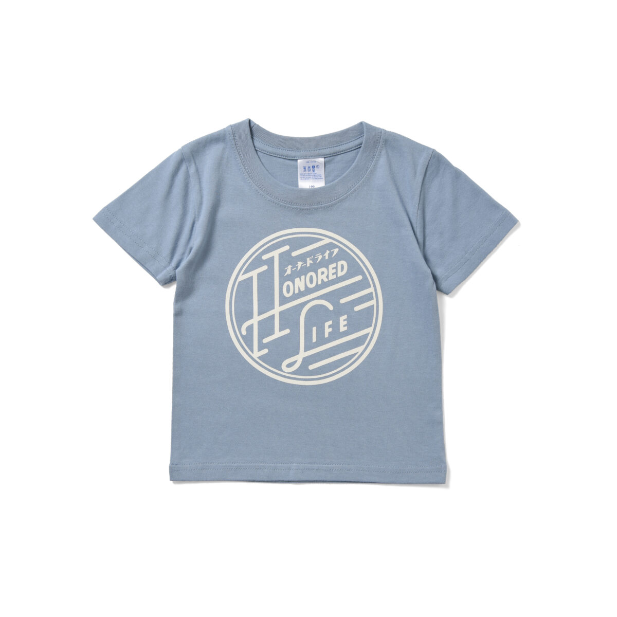 SHOP LOGO TEE KIDS A.BLUE