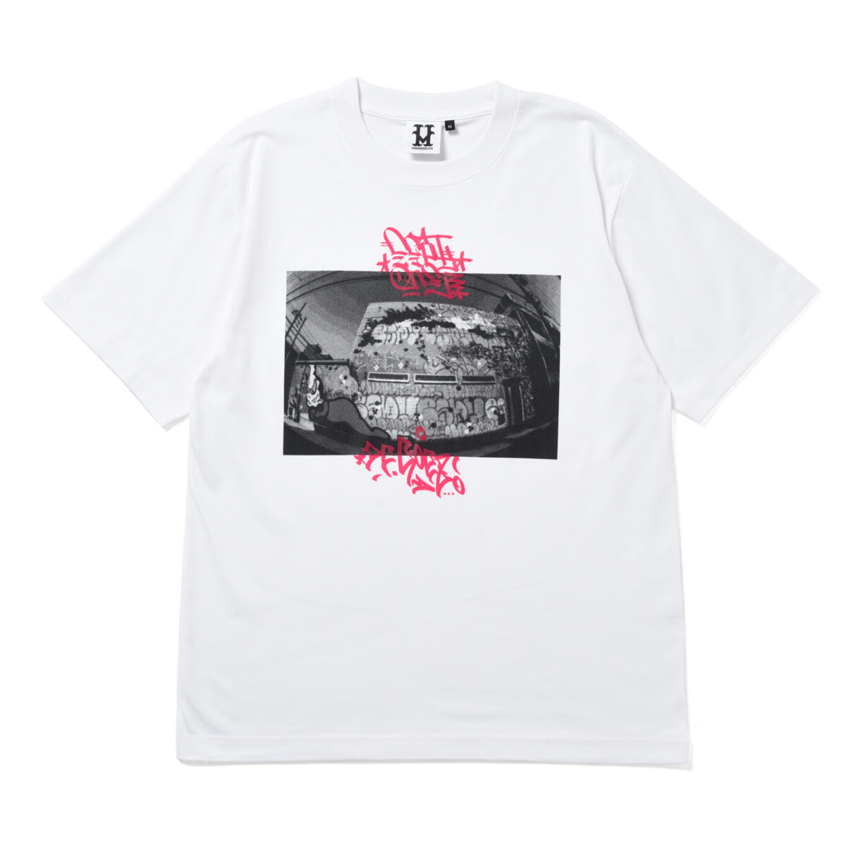 HL PHOTO TEE 002 WHITE