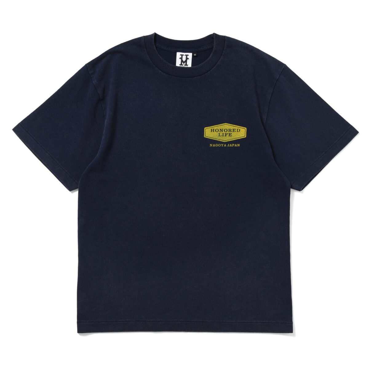 HL BAR LOGO TEE FADE NAVY