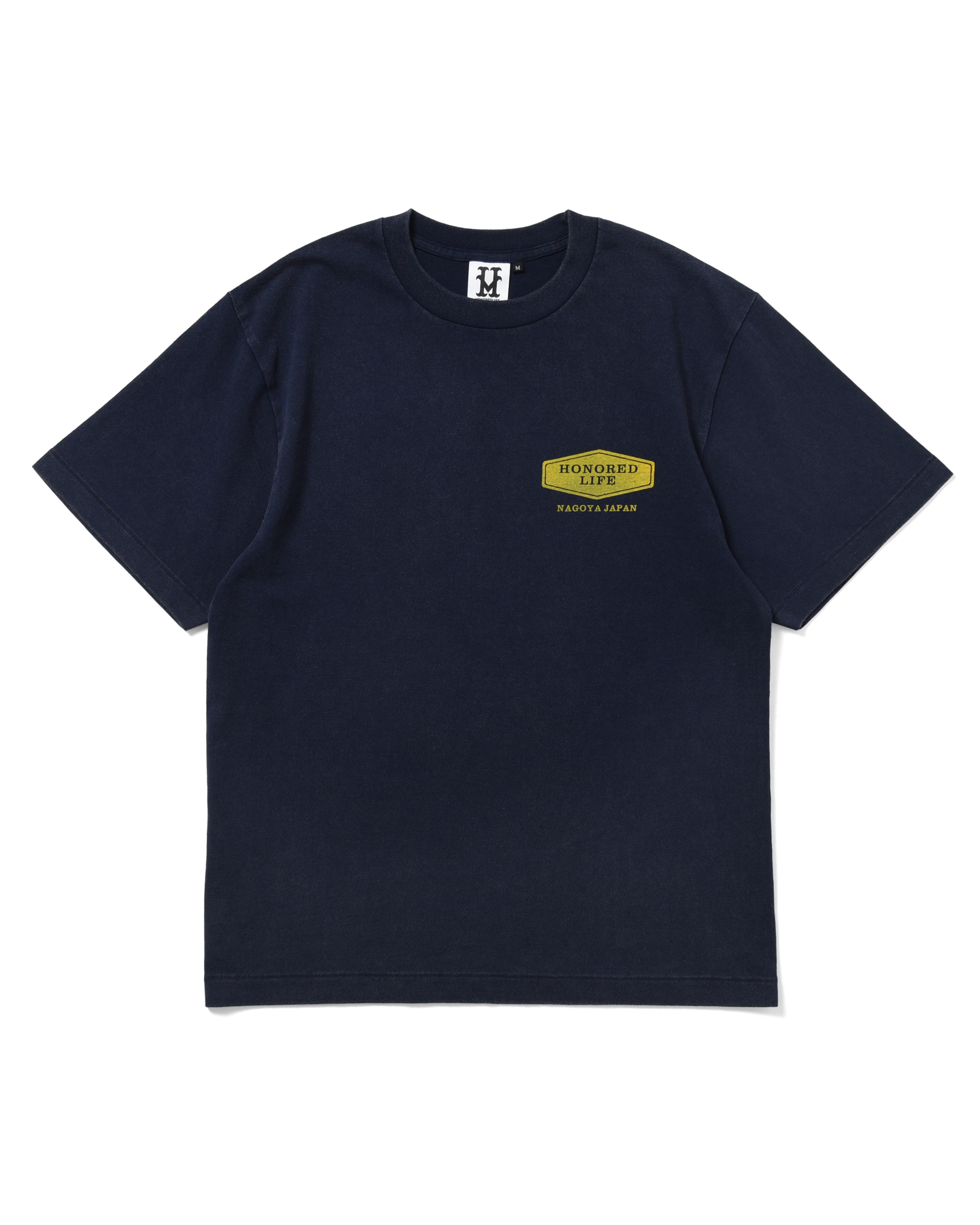 HL BAR LOGO TEE FADE NAVY