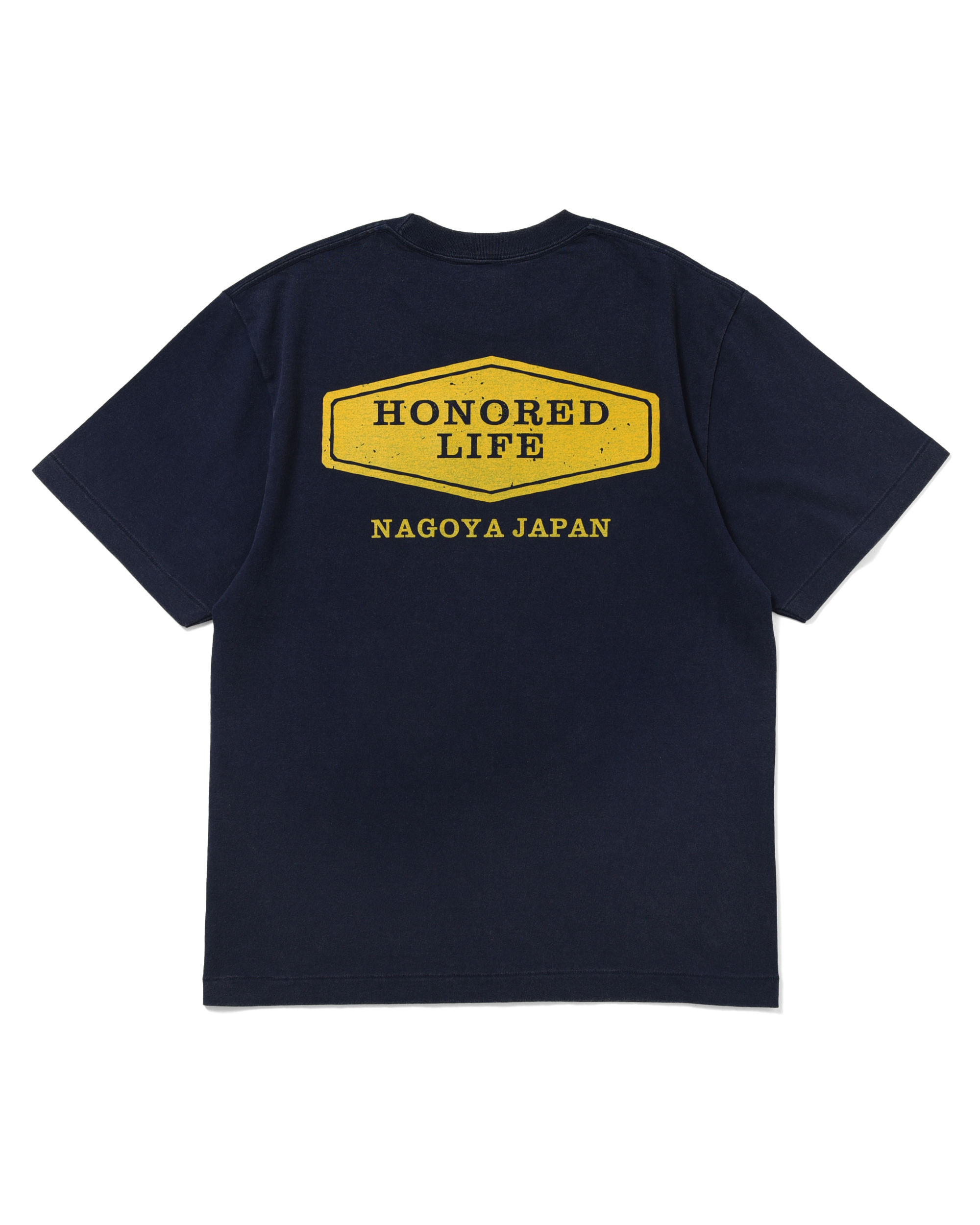 HL BAR LOGO TEE FADE NAVY - 画像 (2)